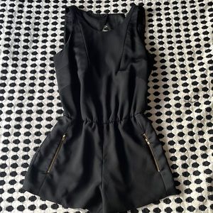 Parker black romper size small